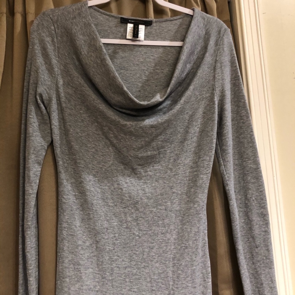 BCBGeneration gray dress.